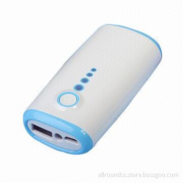 5,600mAh Dual-USB Port Power Bank with 2.1A Output